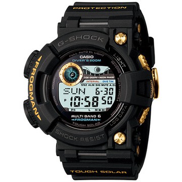 G Shock Frogman GWF1000 G1JR Black Gold frogman hitam gold gwf