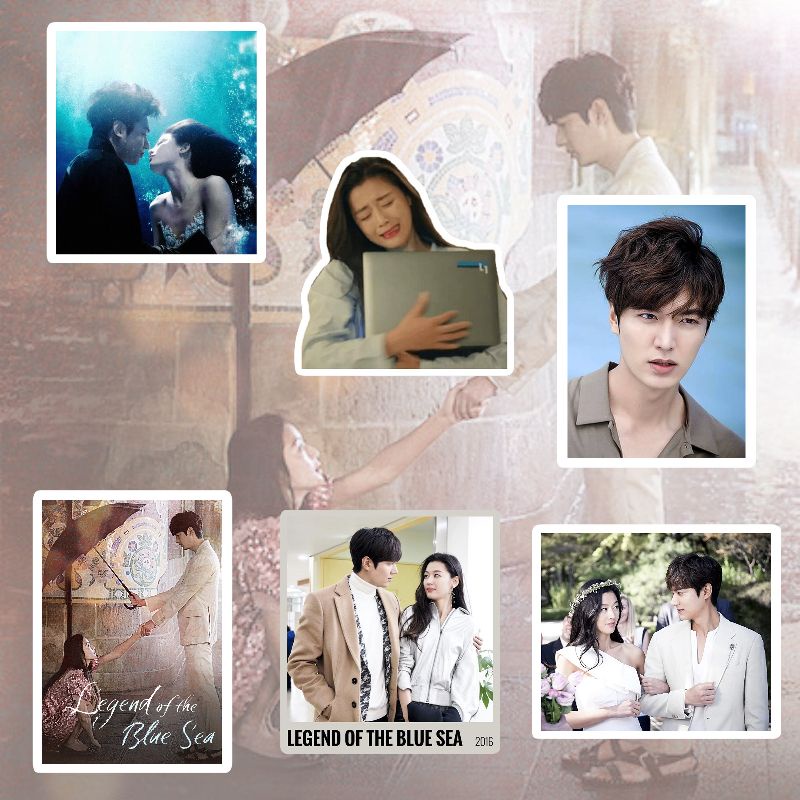 Legend Of The Blue Sea Stickers Lee Min Ho Sticker Kdrama Mermaid Vinyl ...