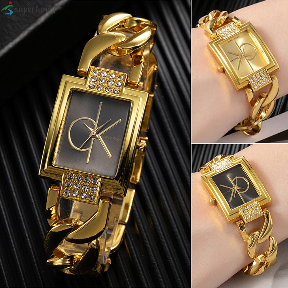 Quartz Watches Metal Band Beautiful Individual Casual Watches Girls
