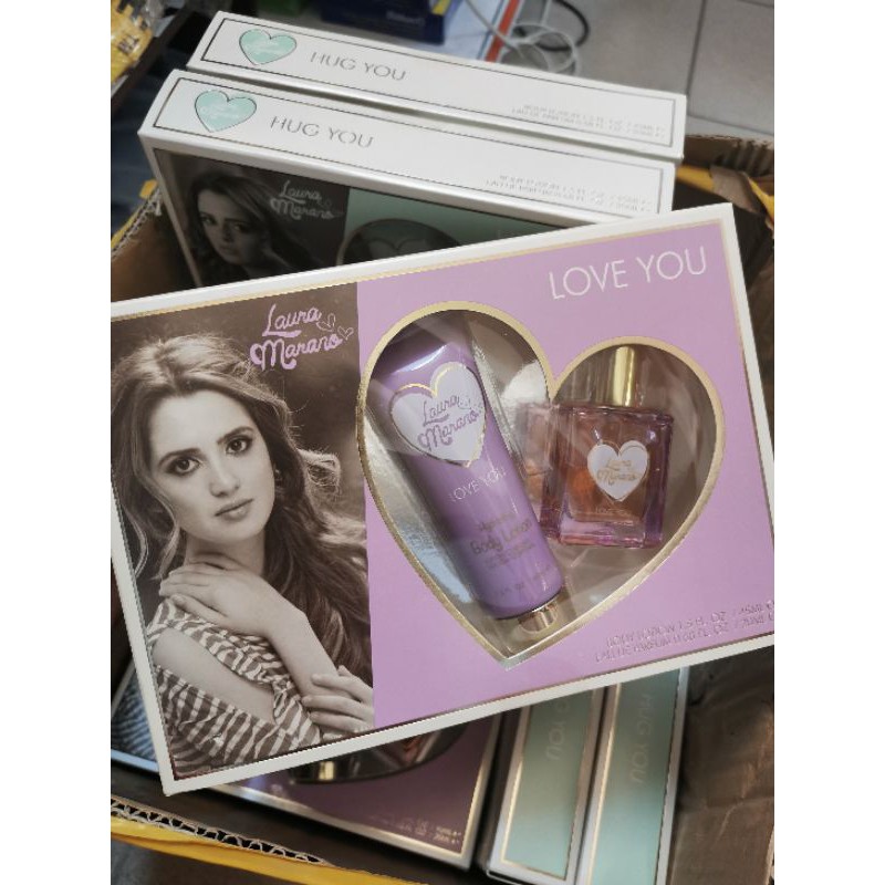 Perfume Set Laura Marano Gift Set EDP Eau de Parfum 20ml Body