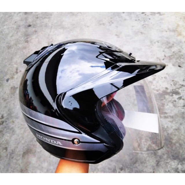 SHOEI J-FORCE 2 HONDA BLACK | Shopee Malaysia