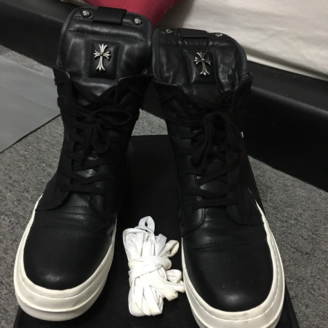 Rick owens chrome hearts on sale shoes