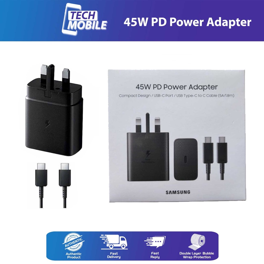 Samsung 45W PD Power Adapter Shopee Malaysia