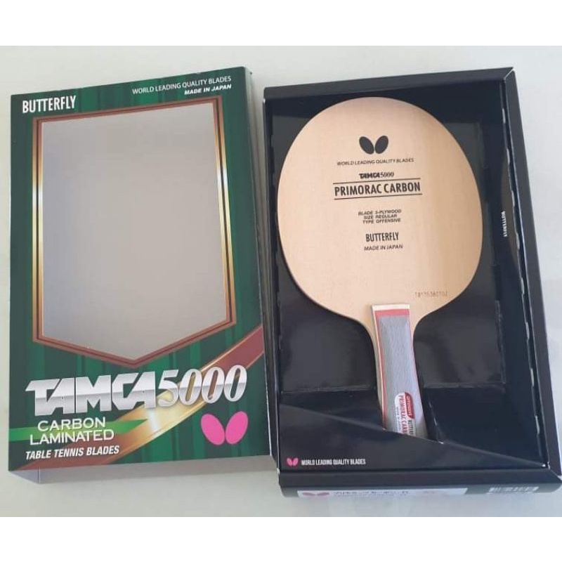 Primorac Carbon Tamca5000 table tennis blade FL BUTTERFLY | Shopee