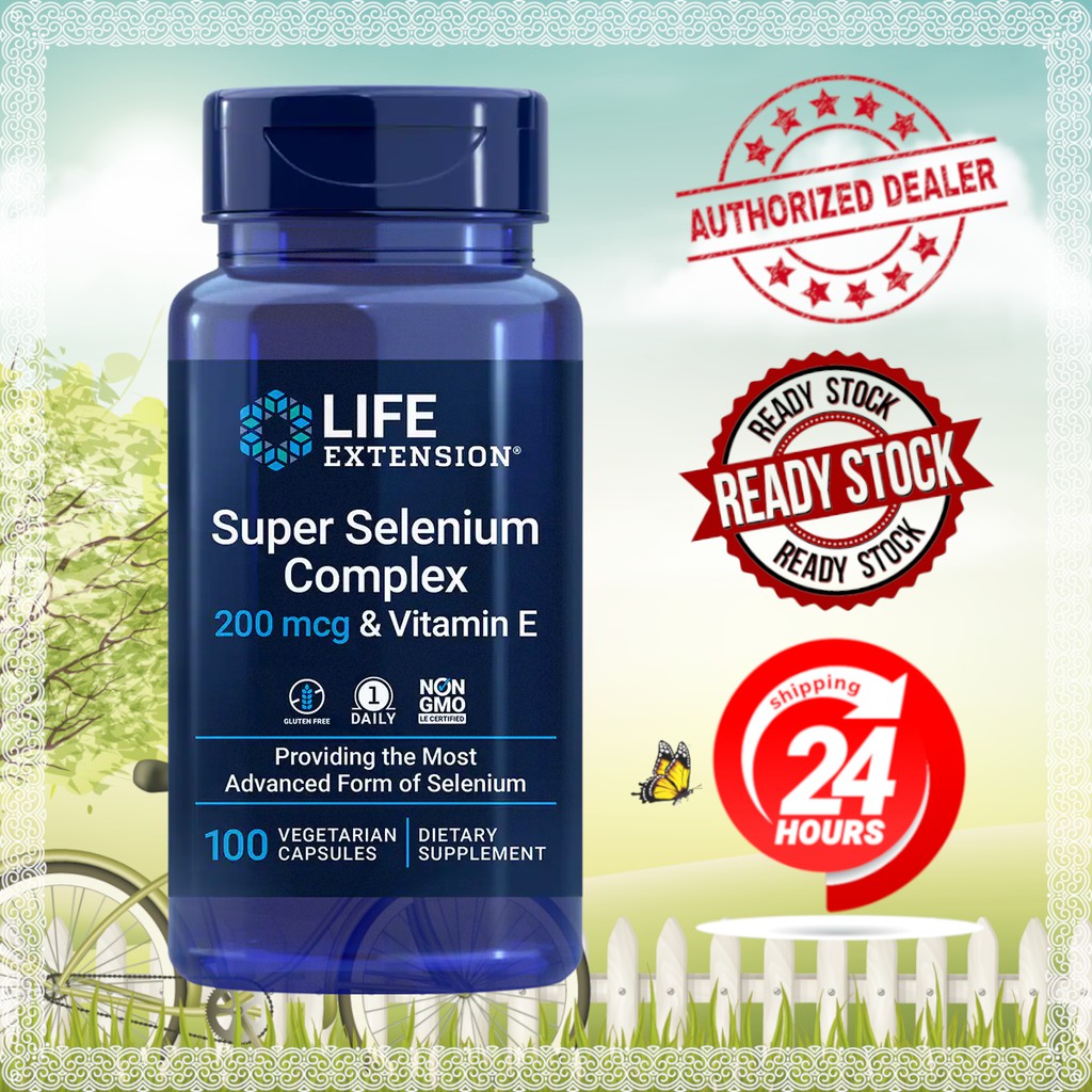 [Life Extension] Super Selenium Complex 200 mcg, 100 vegetarian ...