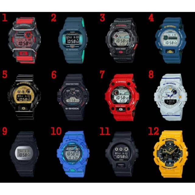 Jam g sale shock original murah