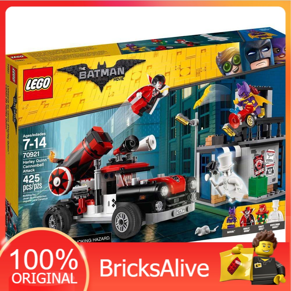 Lego harley best sale quinn cannonball attack