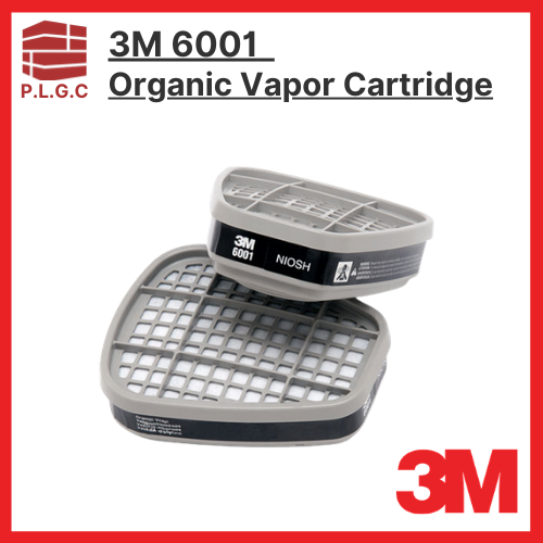 3M 6001 Organic Vapor Cartridge ( Used for 3M 6000 Series Reusable