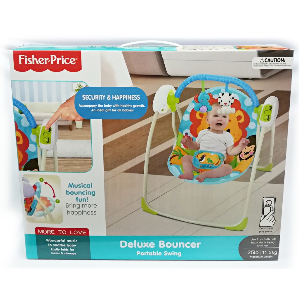 FISHER PRICE DELUXE BOUNCER PORTABLE SWING Shopee Malaysia   71814ec459f68c23787b53405aa6f78b