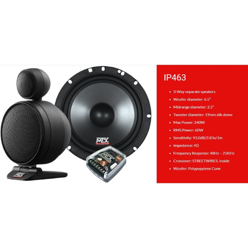 Mtx 3 way store speakers