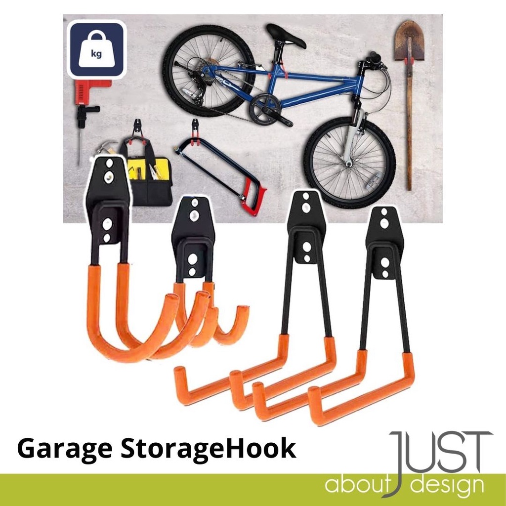 GARAGE STORAGE HOOK Heavy Duty Wall Hooks Hanger Rack Bicycle Hook