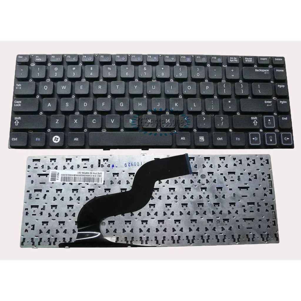 (FREE Mini VACUUM CLEANER)Samsung RV409 RV411 series Laptop Keyboard ...