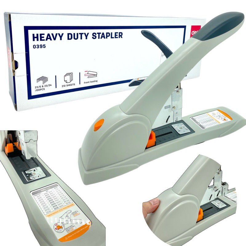 Deli 0395 Heavy Duty Stapler Shopee Malaysia