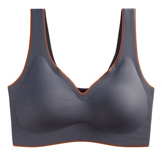 H&M - Seamless padded soft bra - Black Dark