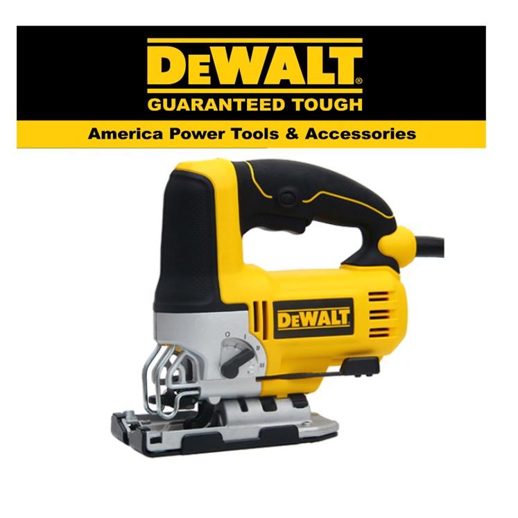 Dewalt DWE349 Jigsaw Mesin Potong Kayu & Besi 650W + Free gift & 3