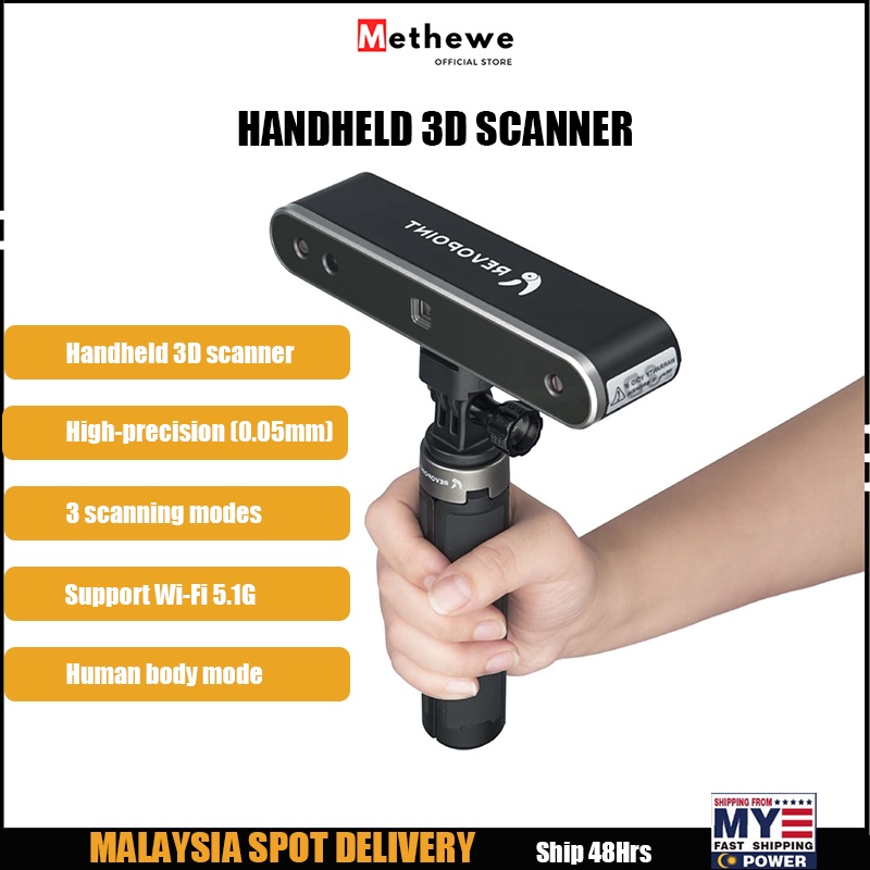 Creality CR-Scan Ferret Pro 3D Scanner Handheld Anti-shake Tracking 24 ...