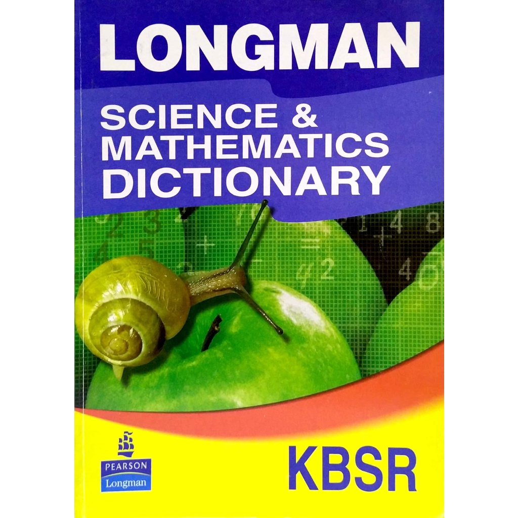 LONGMAN Science and Mathematics Dictionary | Shopee Malaysia