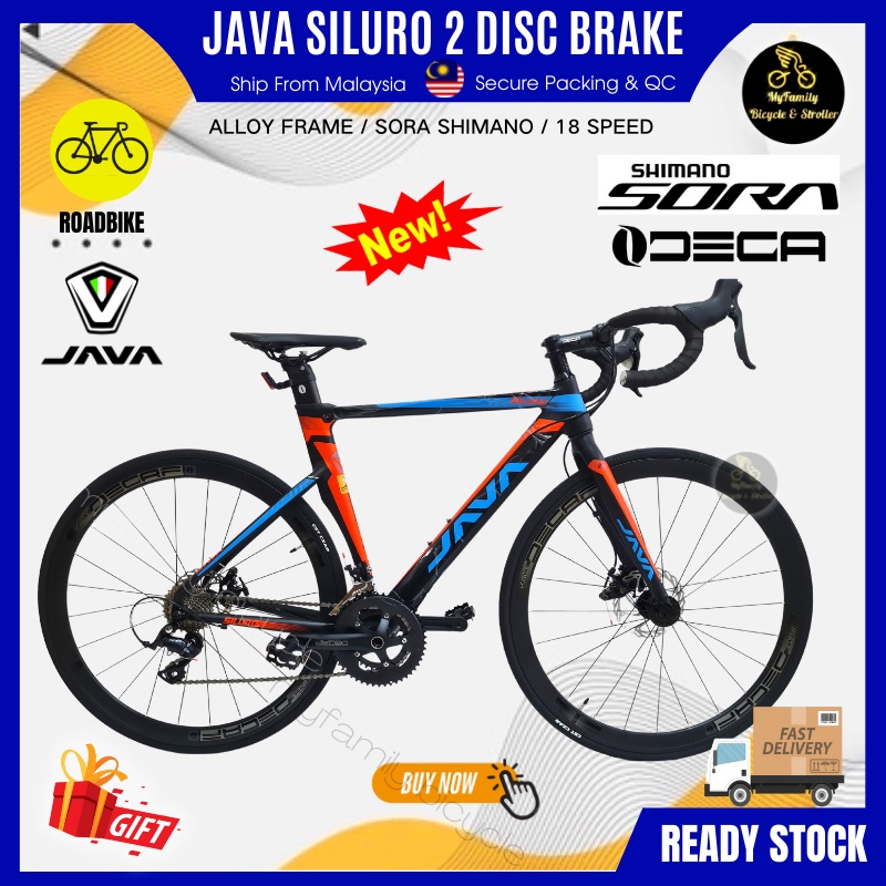 [MFB] Java Siluro 2 Road Bike Shimano (18 Speed) Come with FREE GIFT