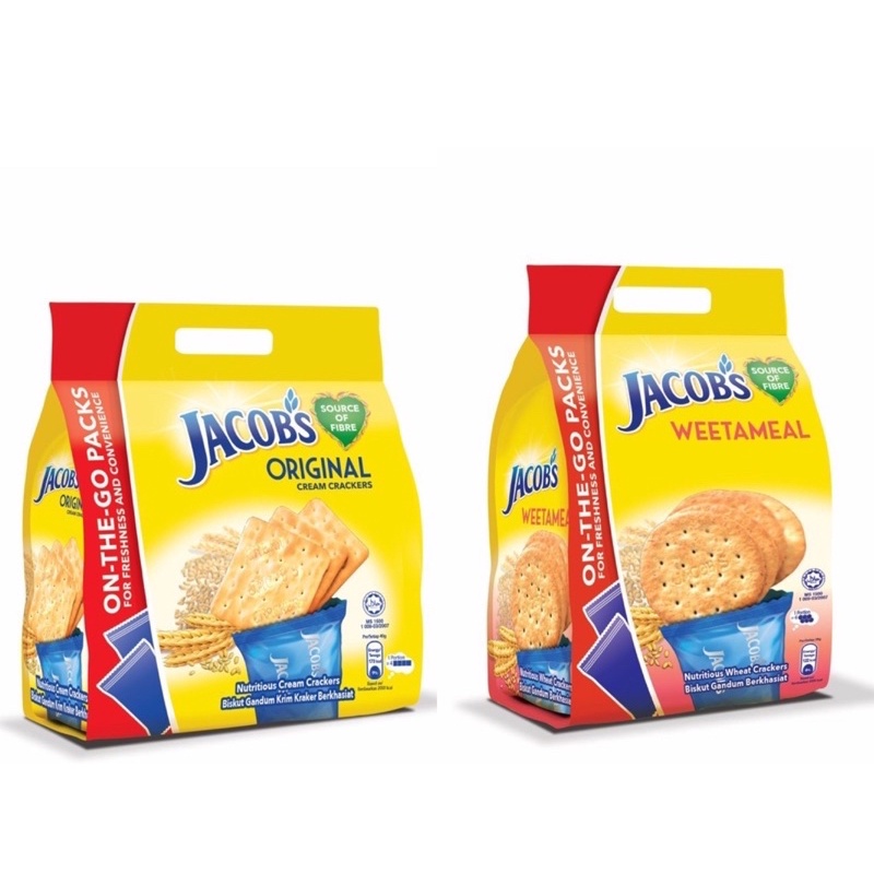 Jacobs Cream Cracker Multipack Original 600g Weetameal 613 8g