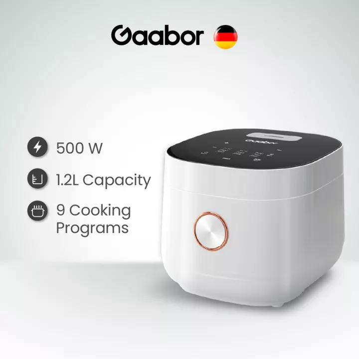 Gaabor 1.2L Multifunctional Smart Control Electric Rice Cooker GRS30B Periuk Nasi Shopee Malaysia