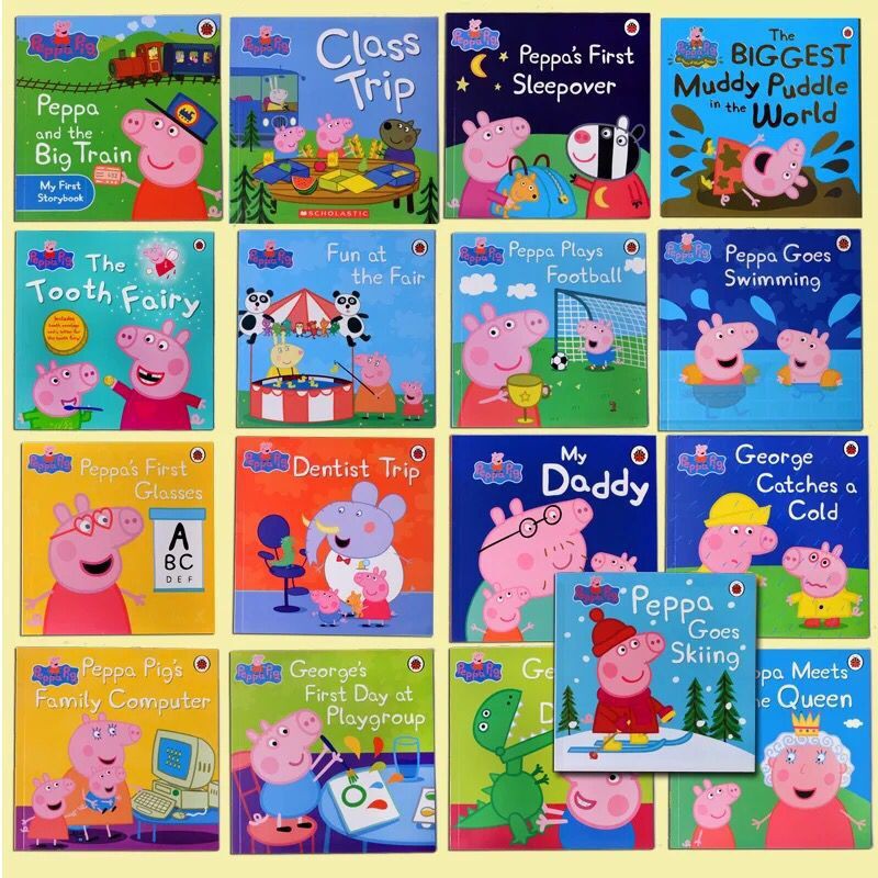 Peppa Pig Book - English Storybook Picture Books Peggy George 