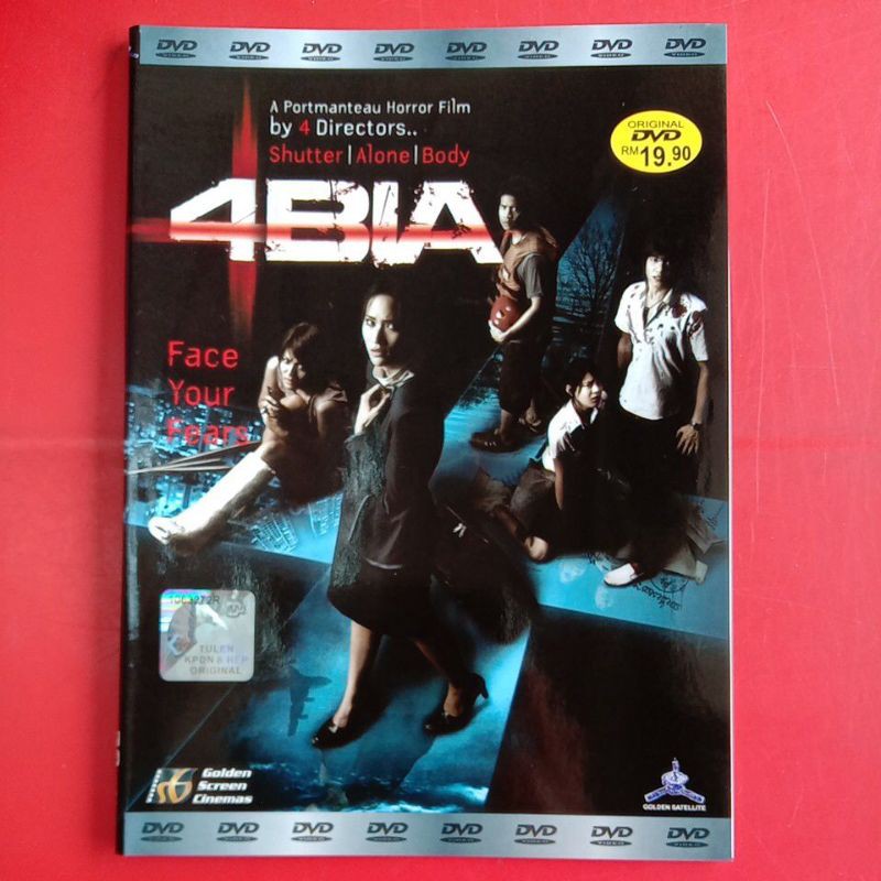 Original DVD Thai Movie 4BIA Shopee Malaysia