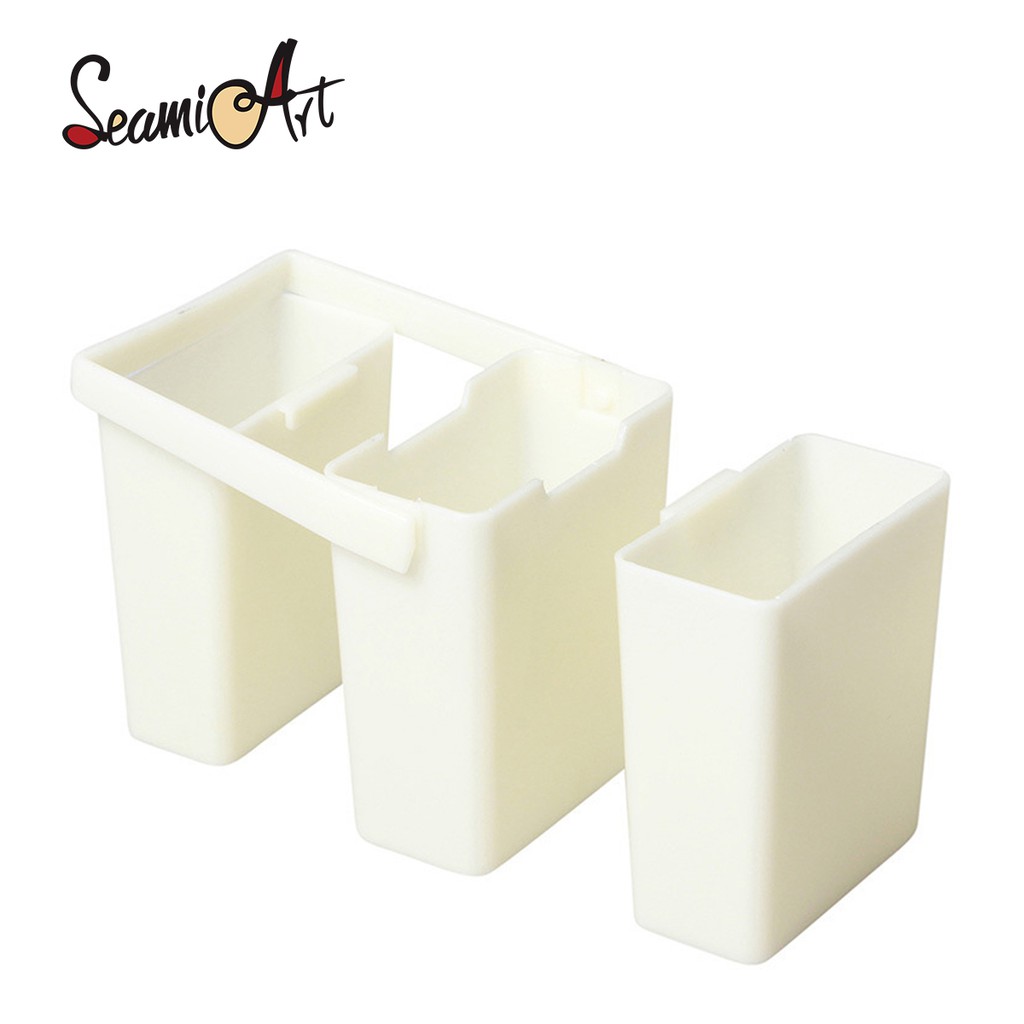SeamiArt Plastic Washing Bucket for Watercolor/Gouache/Acrylic Painting ...