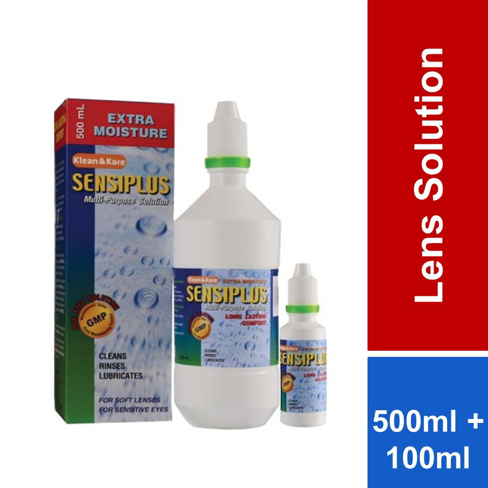 Sensiplus Multi-Purpose Solution (500ml + 100ml) | Shopee Malaysia