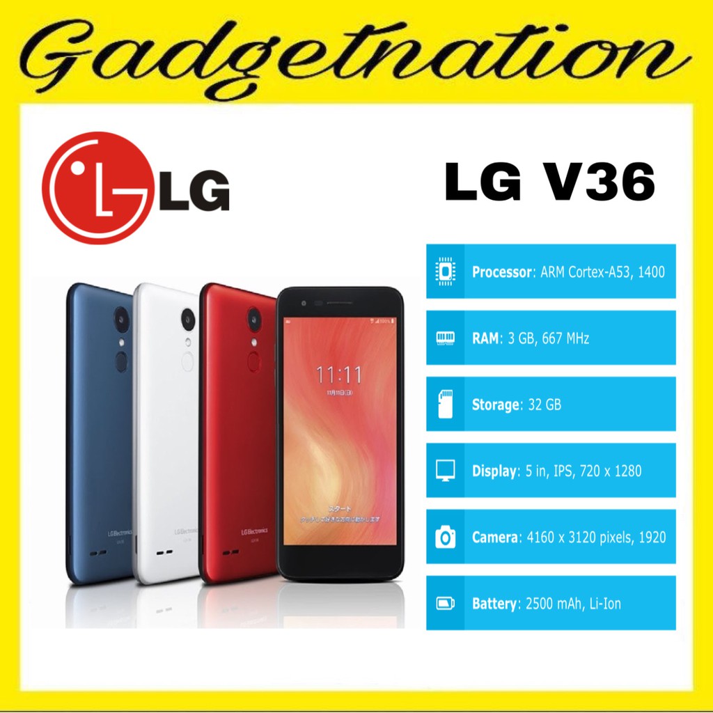 🇲🇾【100% Original】LG it V36 3GB Ram + 32GB Storage (Used) Android  Smartphone