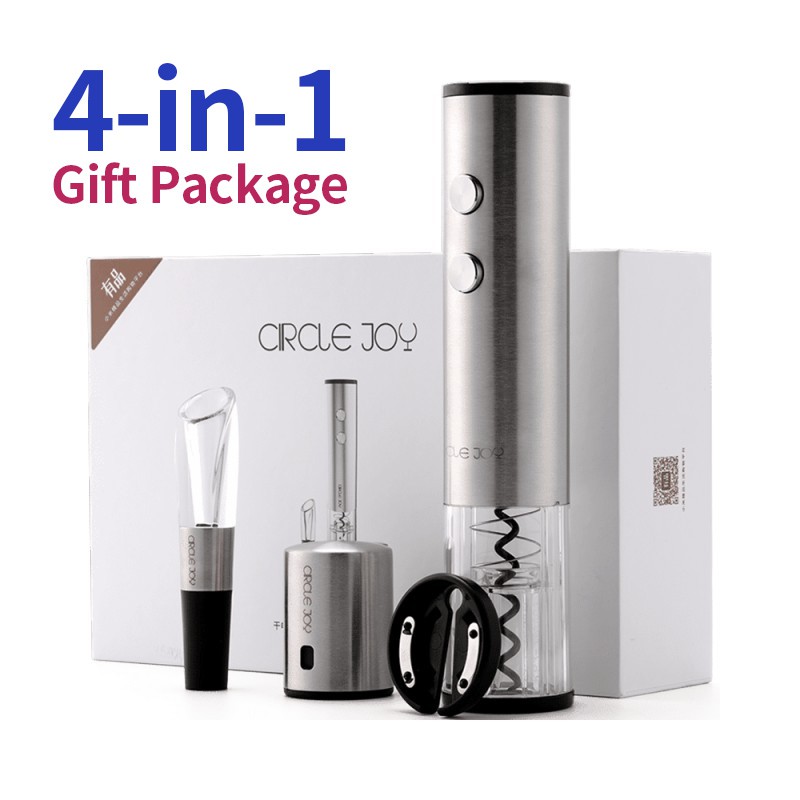 Xiaomi Mijia Circle Joy 4 in 1 Electric Bottle Opener set Red wine