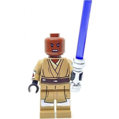 LEGO Star Wars Mace Windu Minifigure Jedi Master Episode 3 ROTS 7261 sw0148