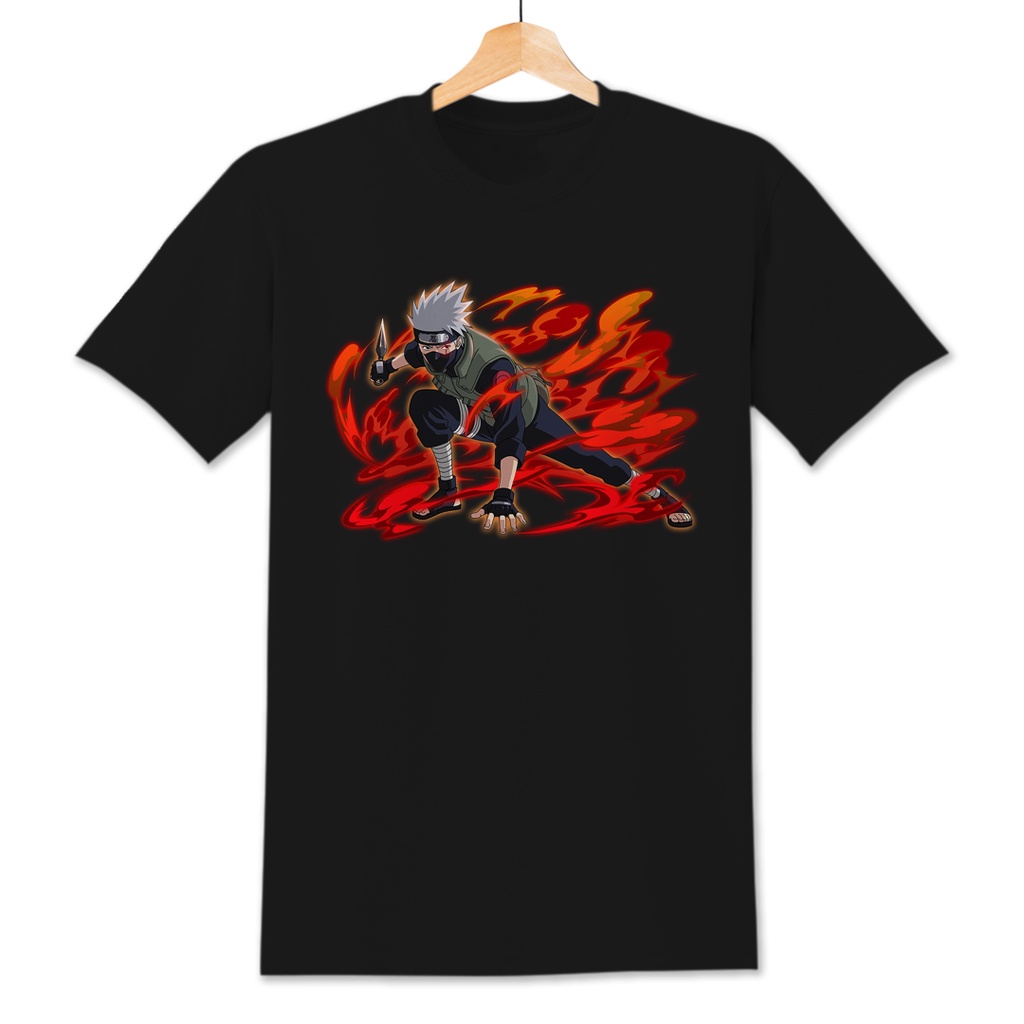 PRIA Uchiha Kakashi Anime Tshirt Male / Female | Shopee Malaysia