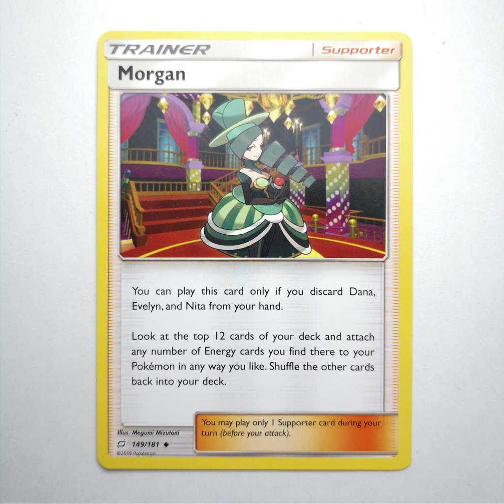 Pokemon Tcg Morgan, Nita, Dana, Evelyn Uncommon - Sun & Moon: Team Up  Singles | Shopee Malaysia