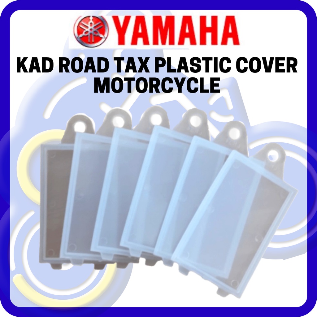 [1PCS] MOTOR KAD ROADTAX TRANSPARENT PLASTIC COVER ROAD TAX MOTORCYCLE