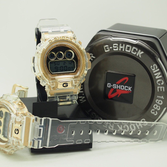 G shock jelly on sale gold