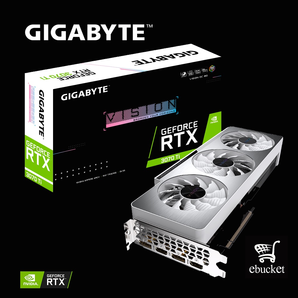 GeForce RTX 3070 Ti VISION OC 8G GIGABYTE RTX 3070 Ti VISION OC