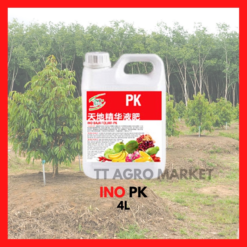 4L FOLIAR "MEMUPUK BUNGA" INO NATURE PK 4liter 天地精华 “催花叶面肥” / Ino ...