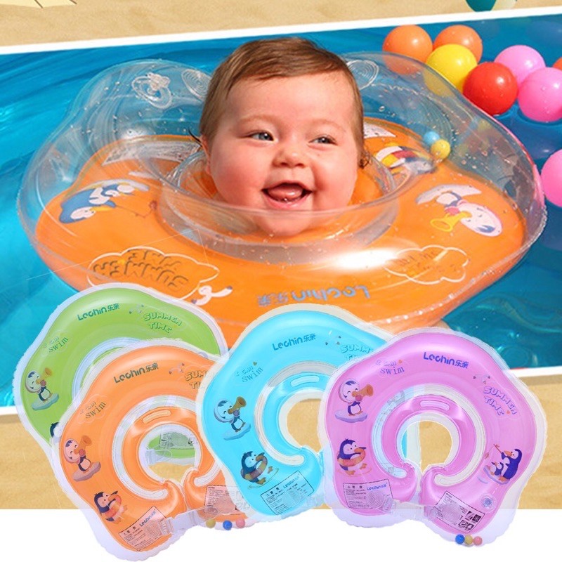 Baby Kids Infant Swimming Adjustable Neck Float Shopee Malaysia