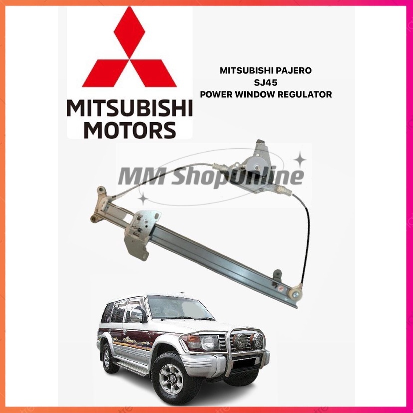 thumbnail image 2 of OZEPARTS Rear Left Window Regulator With Motor For Mitsubishi Pajero NH NJ NK NL 1991-2000 2 of 6