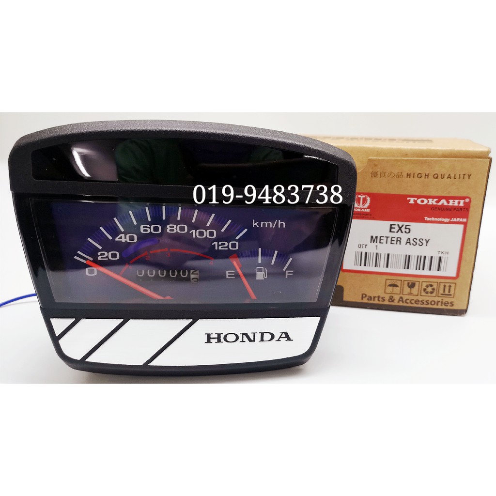 TOKAHI Meter Assy Honda EX5-HP Speedometer EX5 Hi Power Complete Set ...