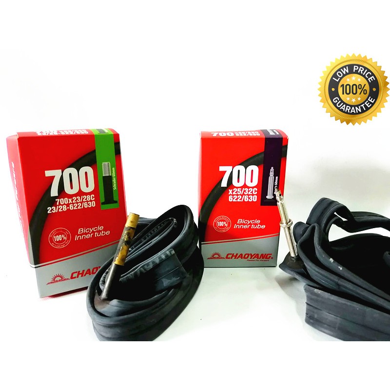 CHAOYANG 700x23/28C Road Bike Fixie Bicycle Inner Tube Tiub Basikal