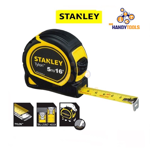 Tylon Stanley tape measures in shockproof ABS