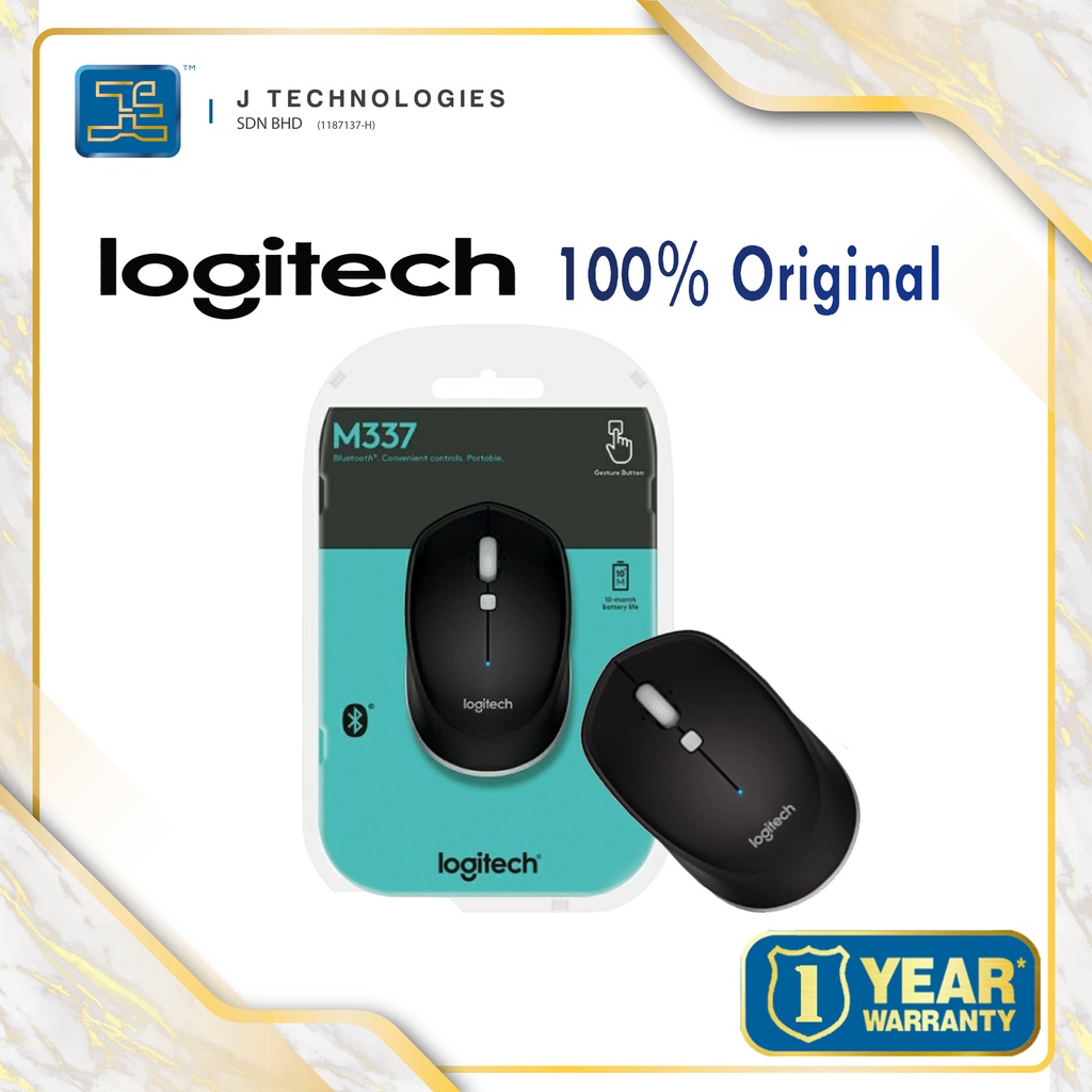 Logitech M337 Bluetooth Mouse （COLOUR RANDOM) | Shopee Malaysia