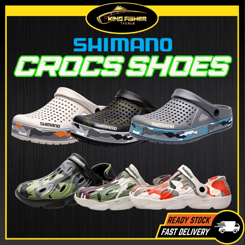 KFT Shimano Fishing Shoes Scandal Kasut Shimano Crocs Pancing