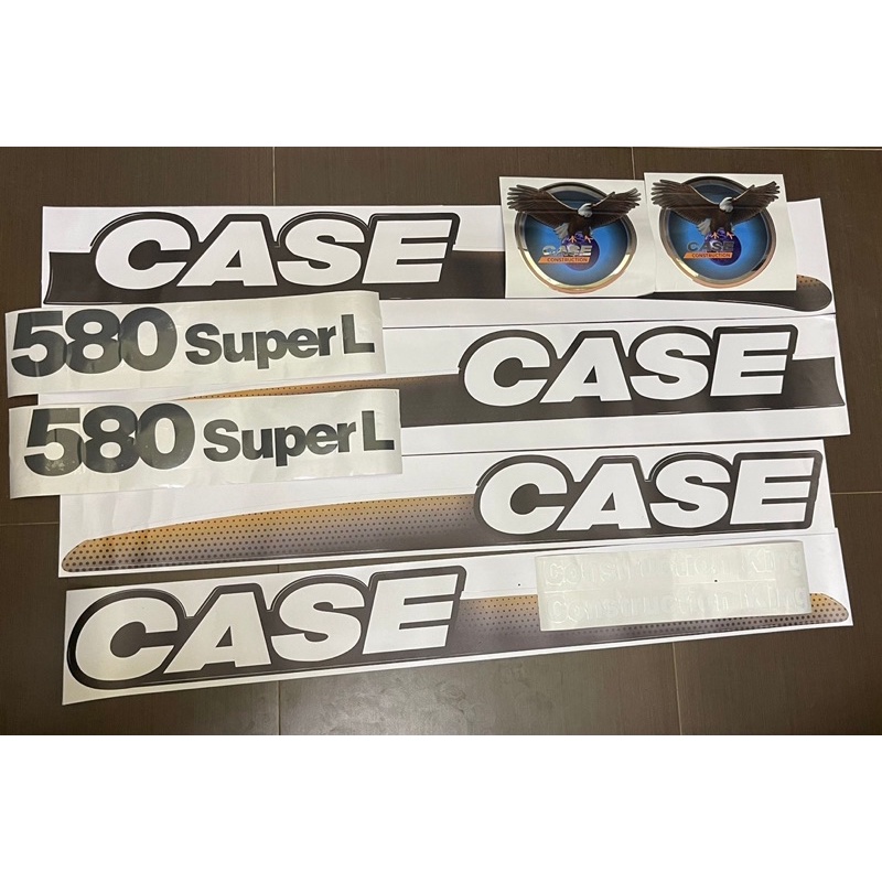 STICKER SET CASE 580 BACKHOE LOADER | Shopee Malaysia