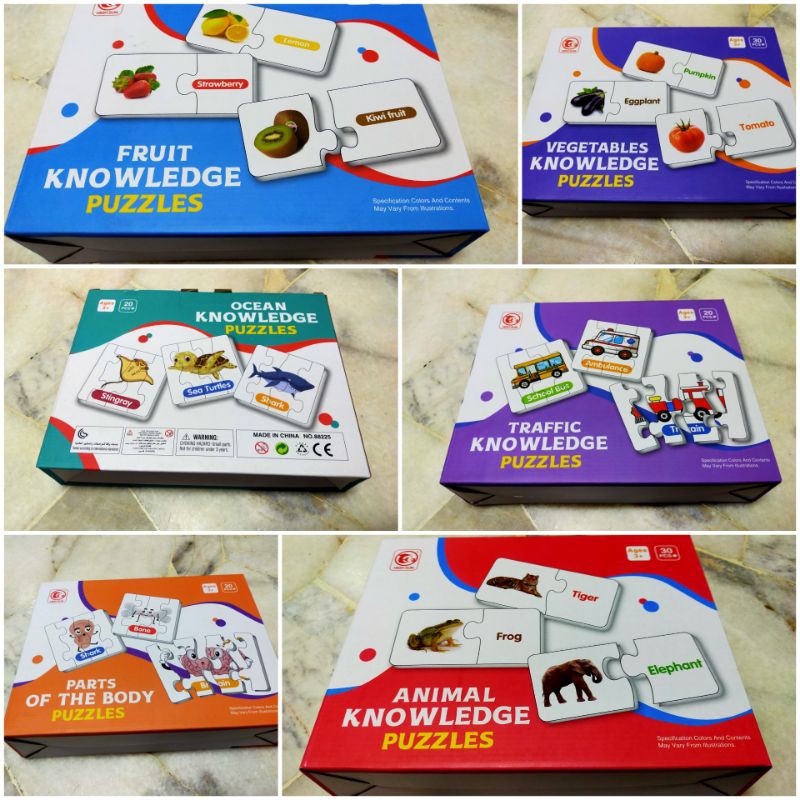 Educative Puzzle For Fun Learning | Shopee Malaysia