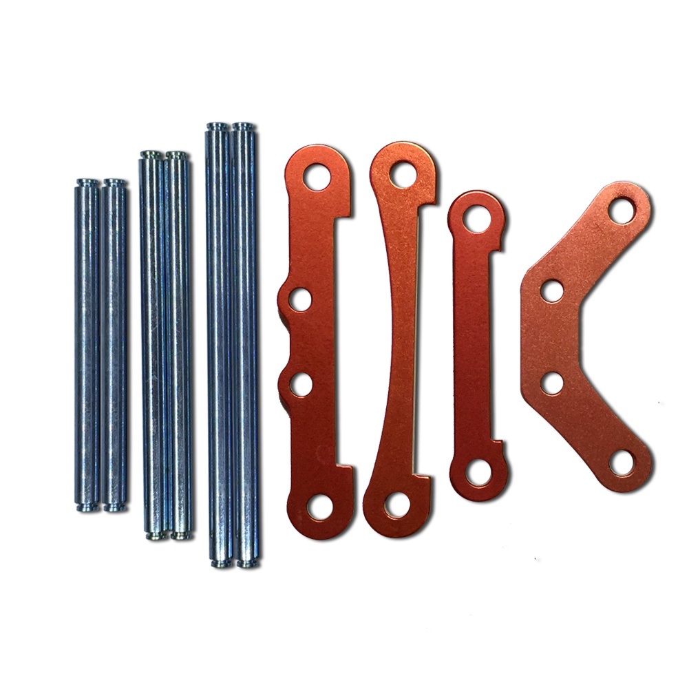 Serbatoio Metallo CNC Perno Fisso Per Scala 1/5 Hpi Km Rovan Baja 5B 5T