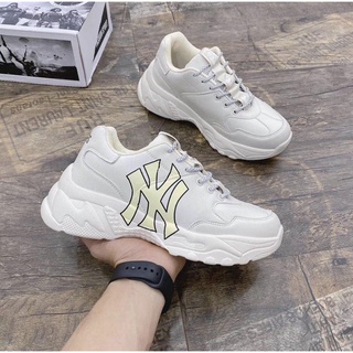 HOTFOOT MLB Korea New York Yankees Chunky Boston Pastel Redsox LA Dodgers  Sneakers Big Ball Chunky A Unisex Couple Shoes