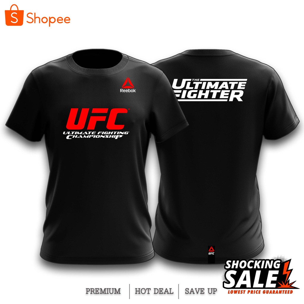 Tee shirt best sale reebok ufc