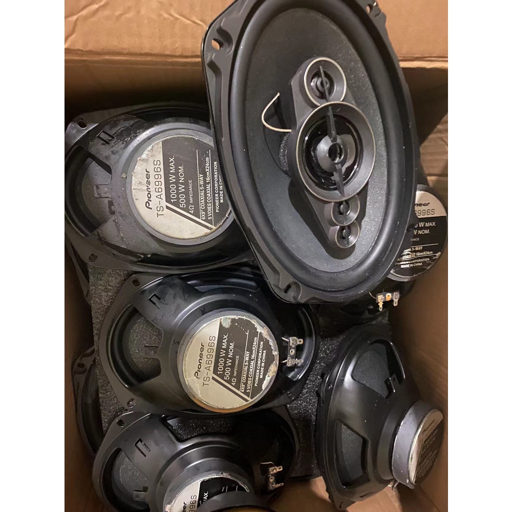 CLEAR STOCK LAMA Car Speaker 6X9 TS-A6996S 6'X9' 5-Way 1000W Pioneer ...
